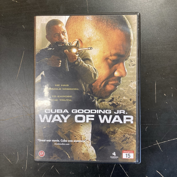 Way Of War DVD (VG/M-) -toiminta-